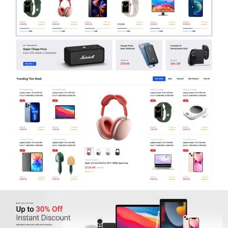 Catálogo de productos en tendencia de la tienda Digitaz